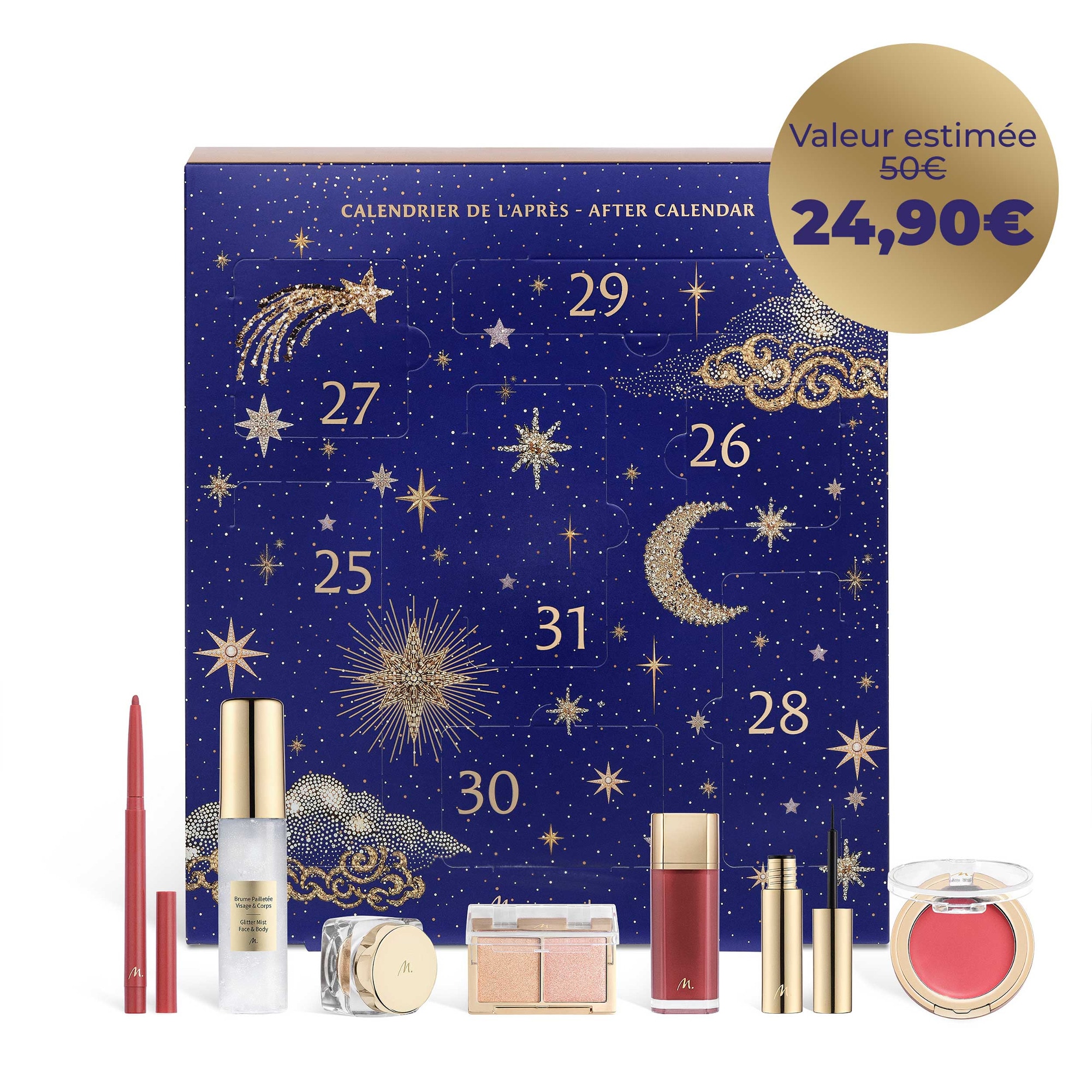 MARIONNAUD LES MERVEILLES DE NOËL Calendrier de l'après 1 of 4 Calendrier de l'après