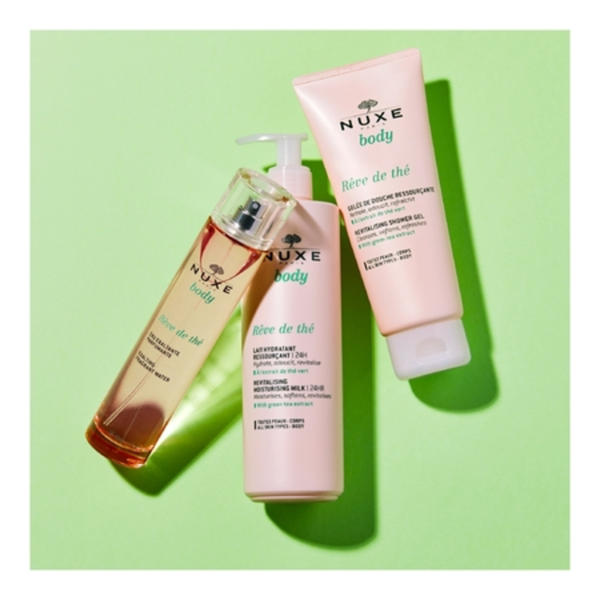 Eau exaltante parfumante