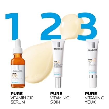 30ML LA ROCHE POSAY PURE VITAMIN C10 Sérum anti-rides éclat hydratant  1 of 4 