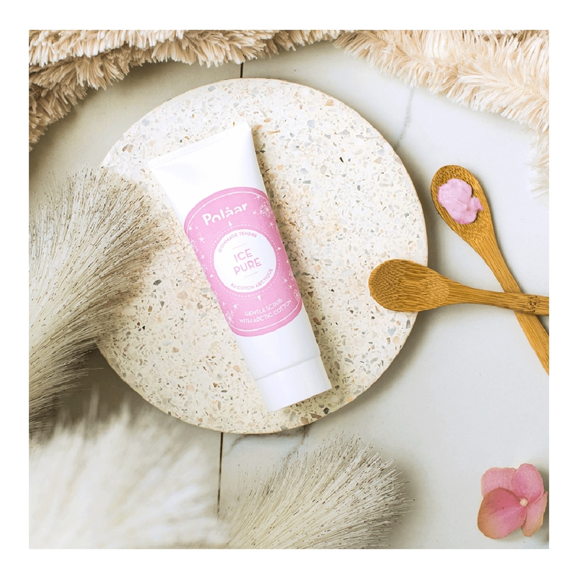 Gommage tendre au coton arctique