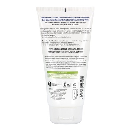 150ML Natessance CAPILLAIRE Après-shampooing fortifiant ricin  1 of 2 