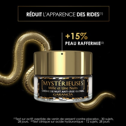 30ml GARANCIA MYSTERIEUSES MILLE ET UNE NUITS Crème de nuit anti-âge  1 of 3 