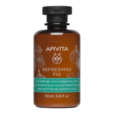 Apivita - Refreshing Fig - Gel Douche Aux Huiles Essentielles - 250ml