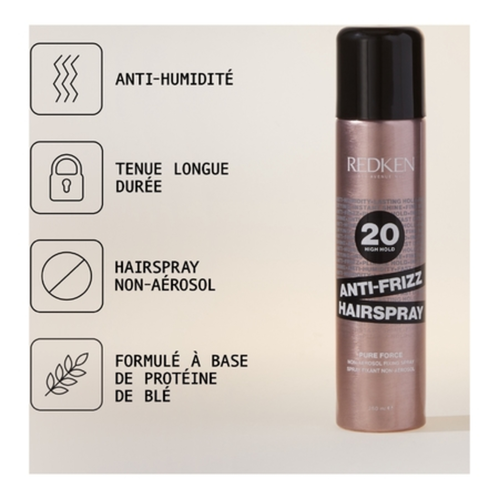 Spray Anti-Frizz 250R