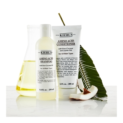 Après-shampoing à l'huile de noix de coco cheveux normaux