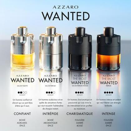  AZZARO WANTED Coffret eau de parfum + shampooing pour le corps & cheveux + vaporisateur de voyage  1 of 4 