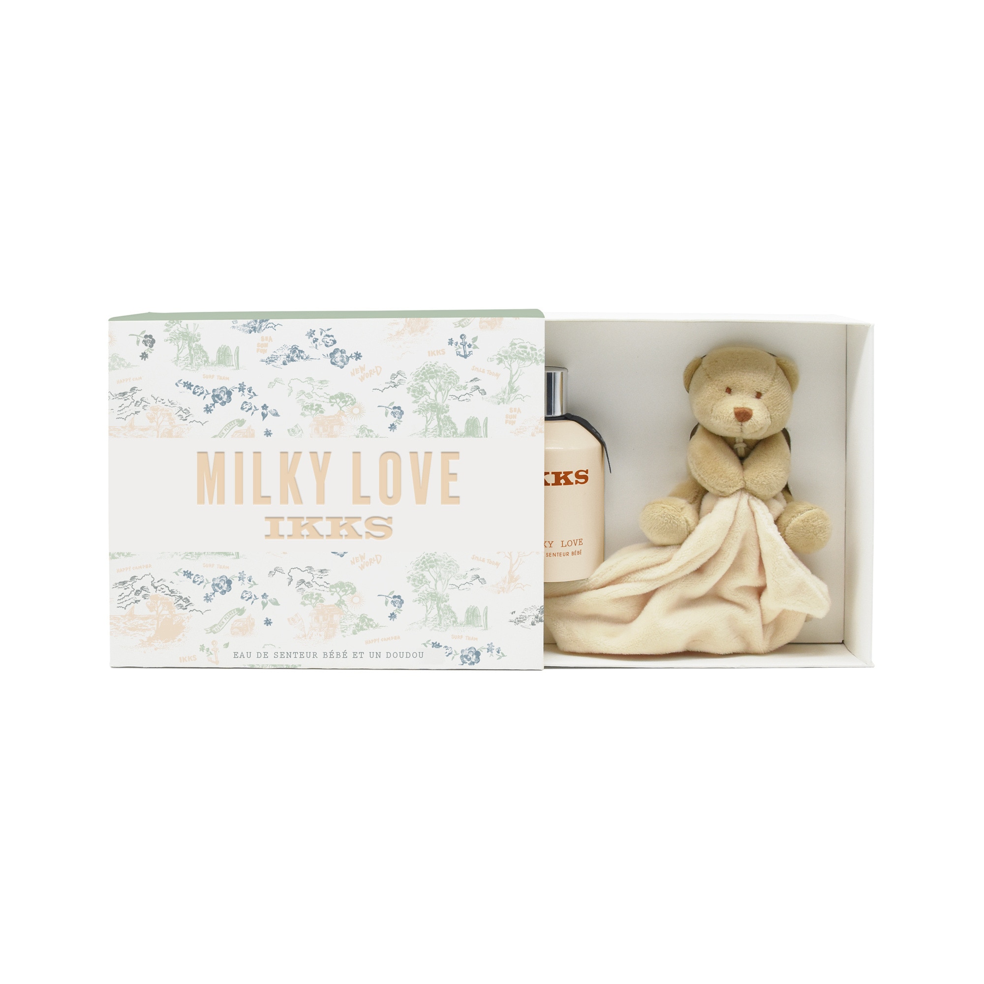Ikks MILKY LOVE Coffret milky love + doudou 1 of 4