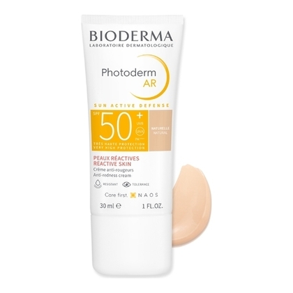 Crème teintée anti-rougeurs - peaux réactives spf50+
