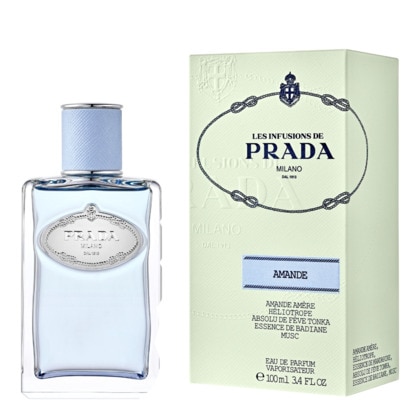 100ML Prada INFUSION D'AMANDE Eau de parfum florale poudrée délicate  1 of 4 