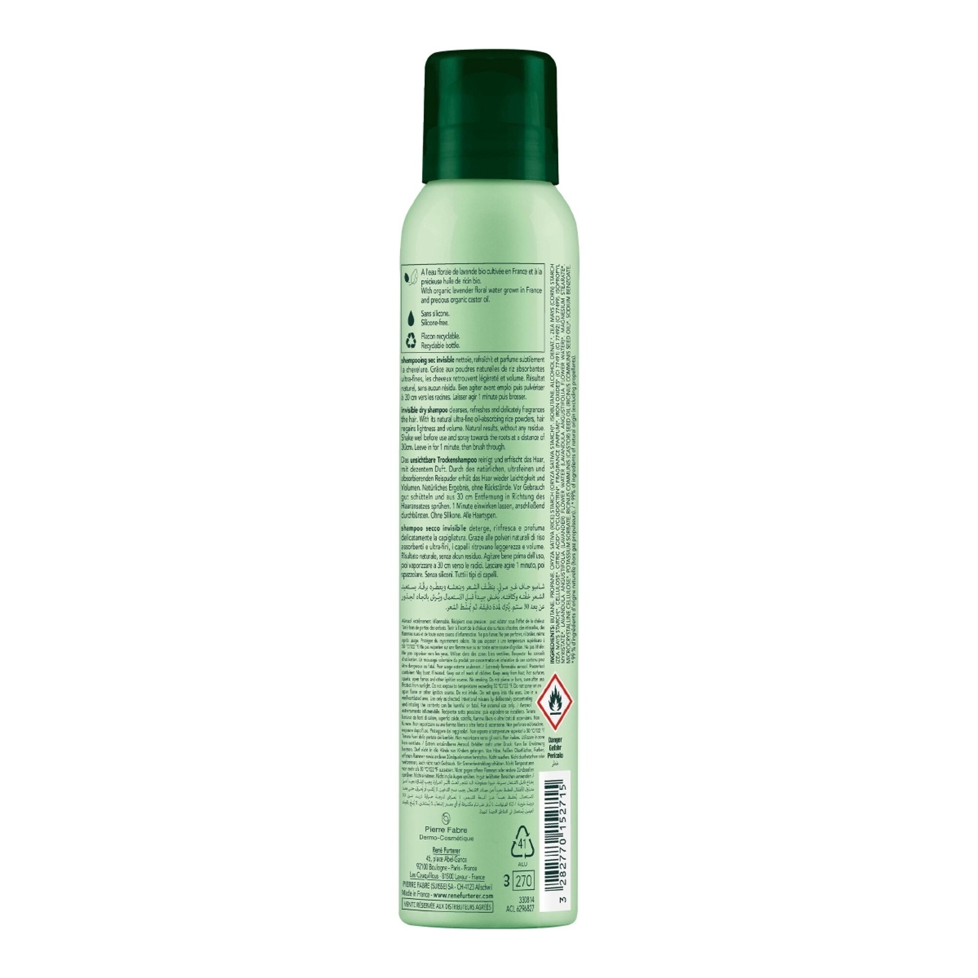 200ML RENE FURTERER NATURIA Shampooing sec invisible  1 of 4 