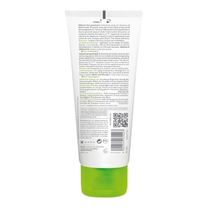 Gel gommant exfoliant purifiant peau mixte à grasse
