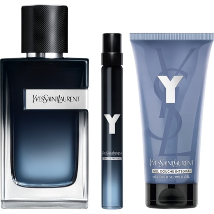 Coffret eau de parfum + gel douche + vaporisateur voyage