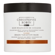 250ML CHRISTOPHE ROBIN SOIN NUANCEUR DE COULEUR Masque raviveur de châtain éclatant  1 of 2 