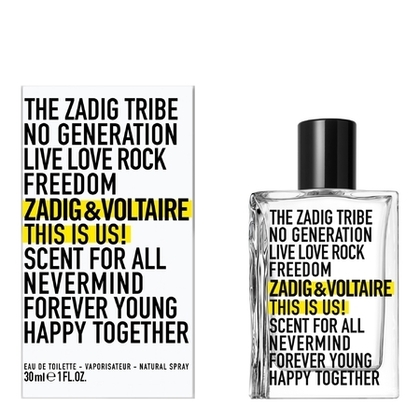 30ML ZADIG & VOLTAIRE THIS IS US Eau de toilette  1 of 4 