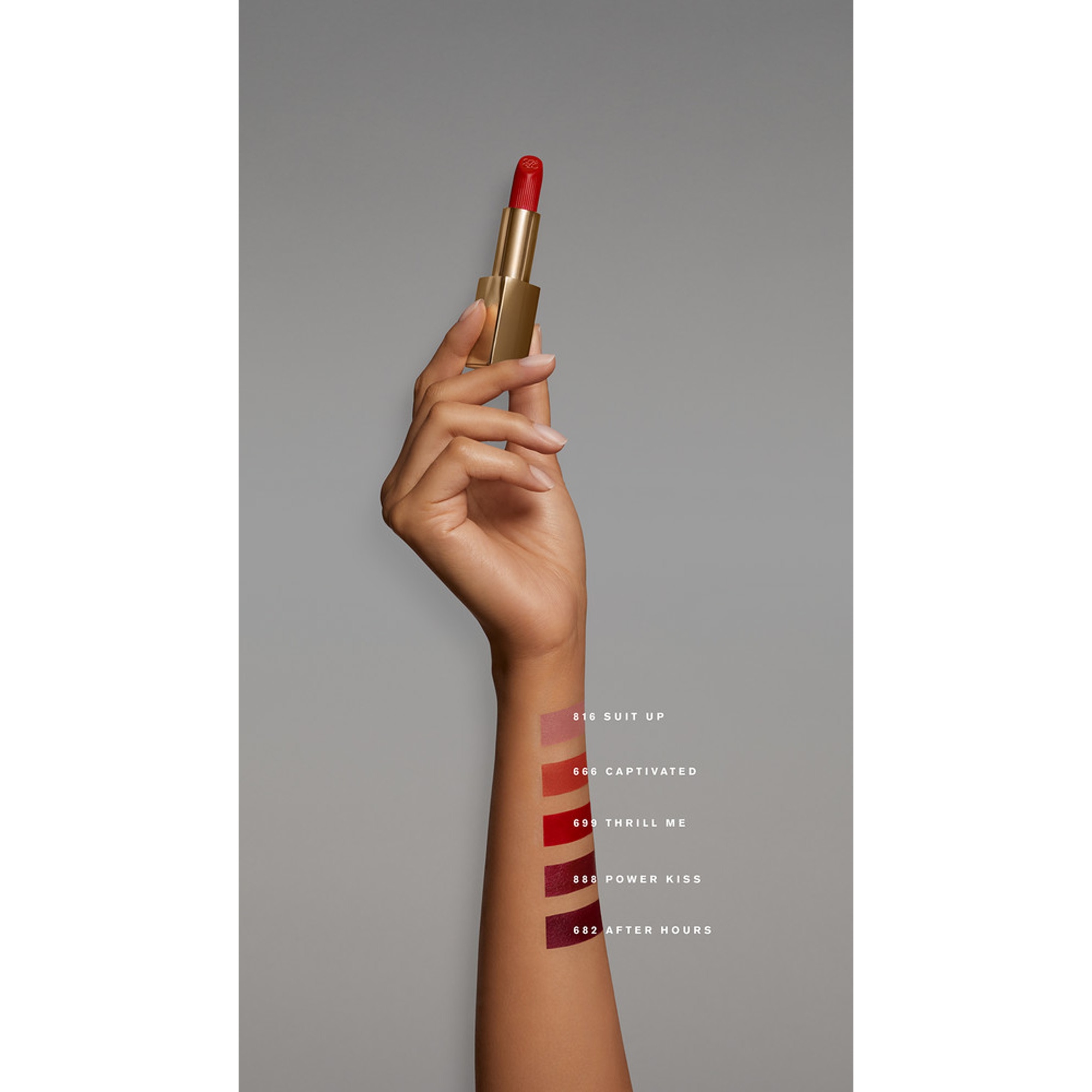  Estée Lauder PURE COLOR Recharge rouge à lèvres mat  1 of 4 