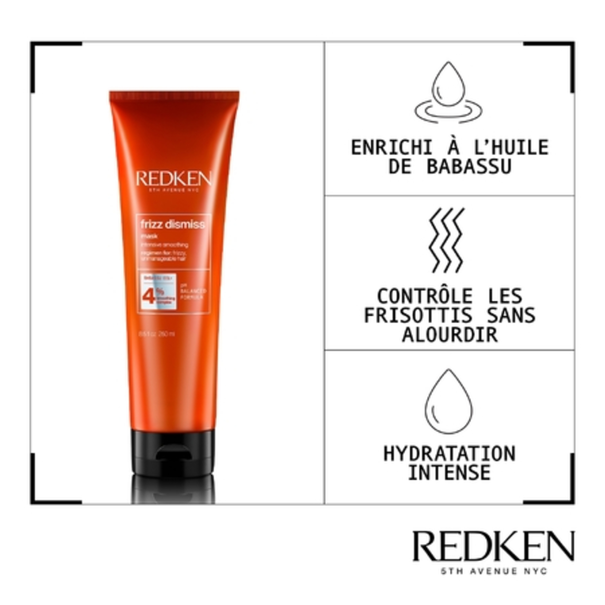 Masque anti-frisottis