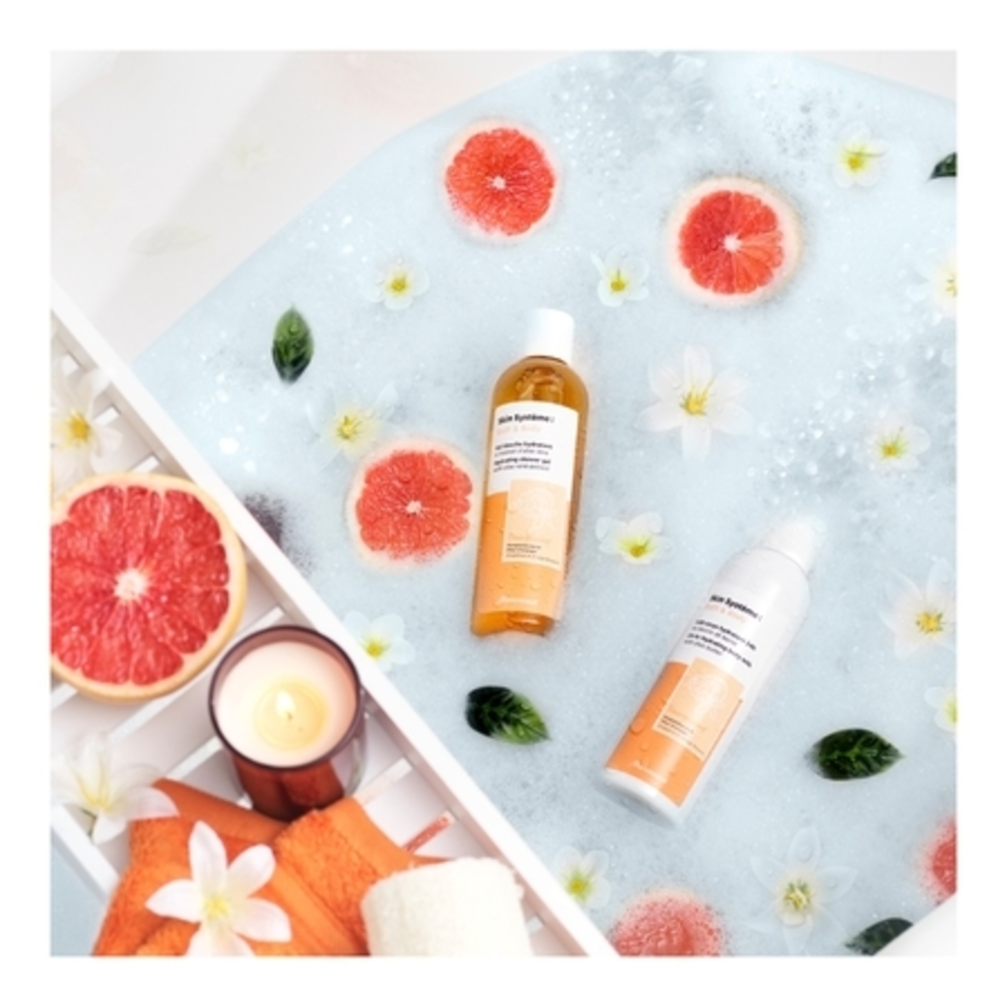 Lait corps hydratant 24h Pamplemousse & Fleur d'oranger