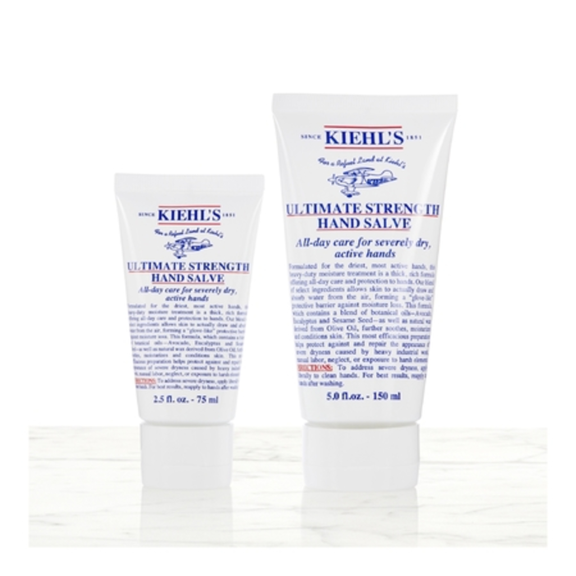 150ml KIEHLS ULTIMATE STRENGTH HAND SALVE Crème hydratante mains  1 of 4 