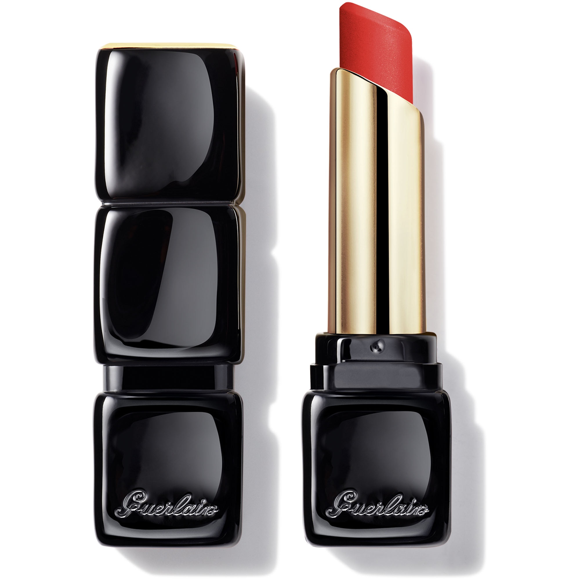 Guerlain - Kisskiss Tender Matte - Rouge Lvres Mat Lumineux Fin Et Fondant Confort 16h - 520 - Sexy Coral 50 €