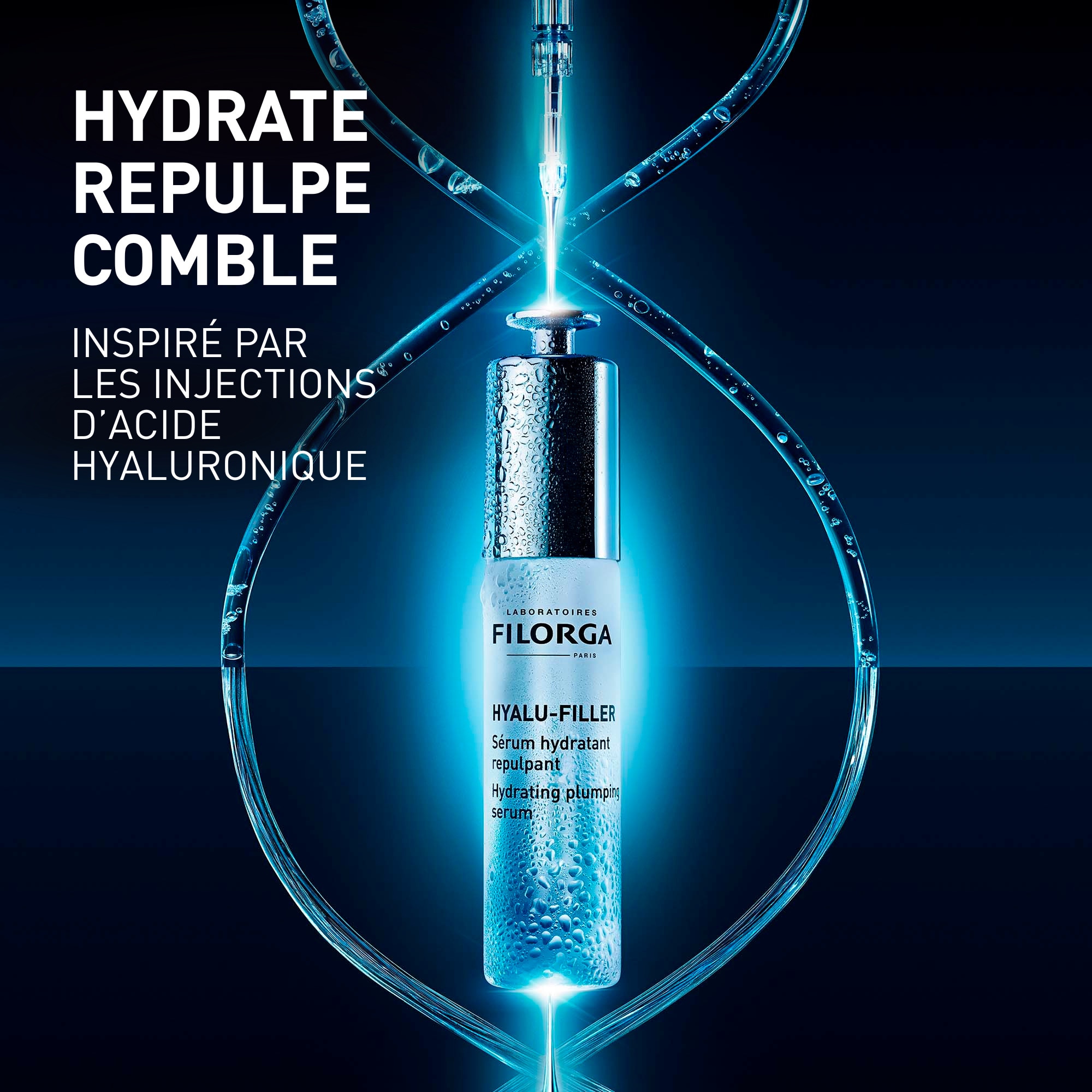 Sérum hydratant repulpant