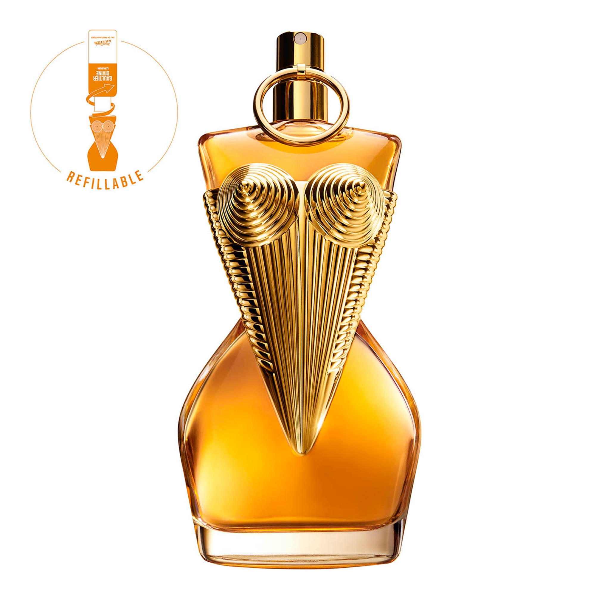 100ml Jean Paul Gaultier GAULTIER DIVINE LE PARFUM Eau de parfum intense - rechargeable 1 of 4 Eau de parfum intense - rechargeable