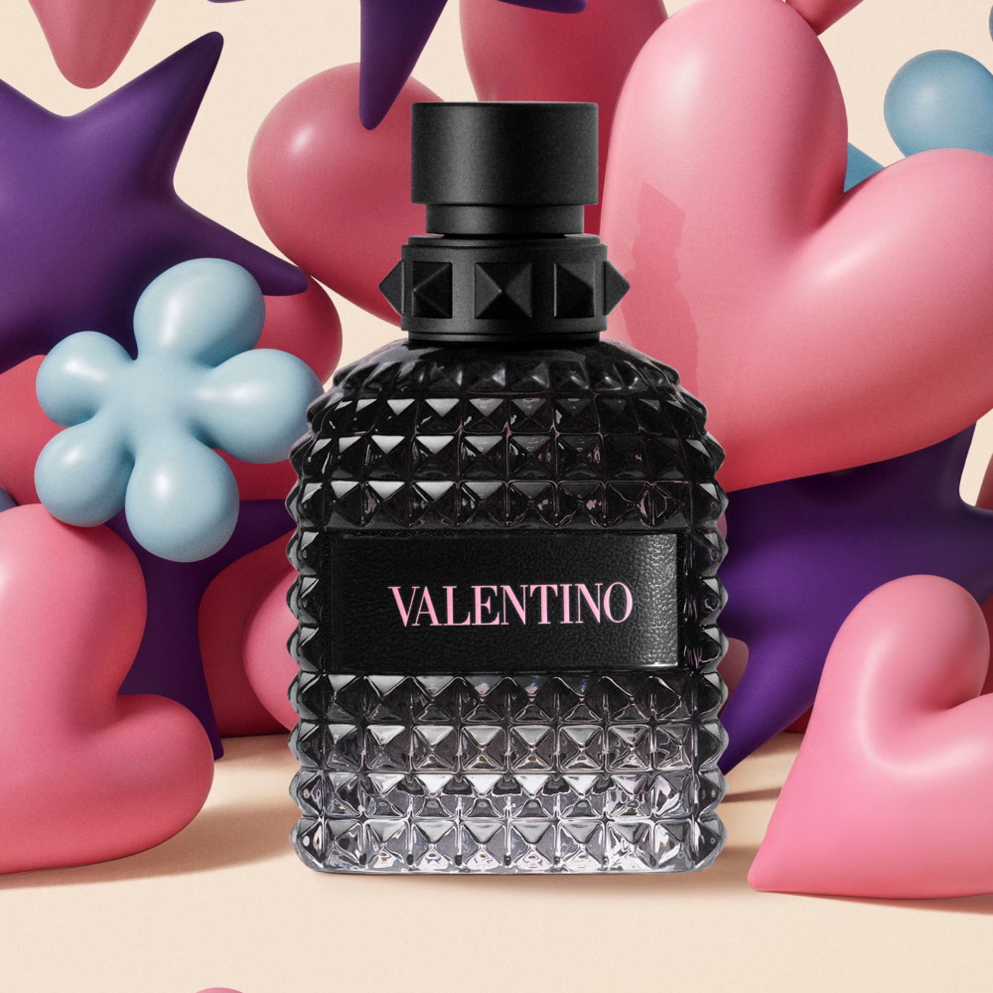  Valentino BORN IN ROMA UOMO Coffret - eau de toilette + gel douche + format voyage  1 of 4 
