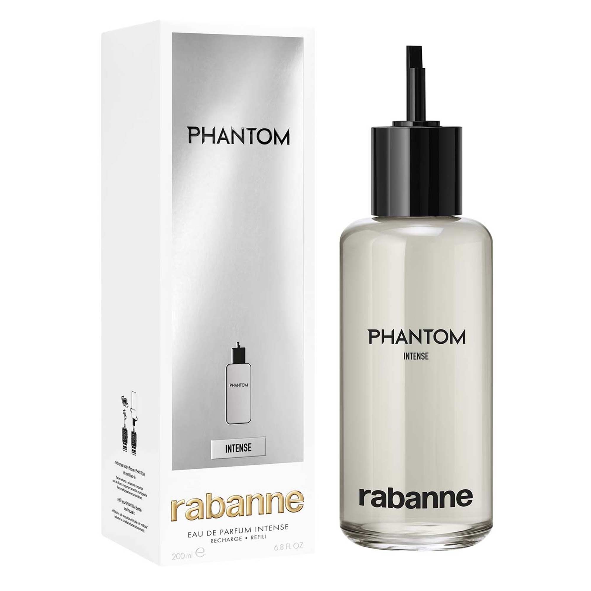 200ML Rabanne PHANTOM Eau de parfum intense - recharge  1 of 4 