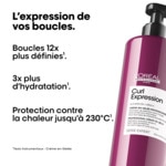 250ML L'ORÉAL PROFESSIONNEL SERIE EXPERT CURL EXPRESSION Crème-en-gelée activatrice de définition sans rinçage avec protection thermique  2 of 4 Crème-en-gelée activatrice de définition sans rinçage avec protection thermique
