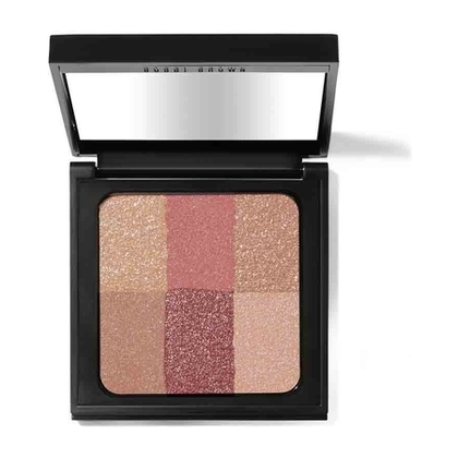  BOBBI BROWN BRIGHTENING BRICK Poudre compacte 3en1 enlumineur bronzer et blush  1 of 2 