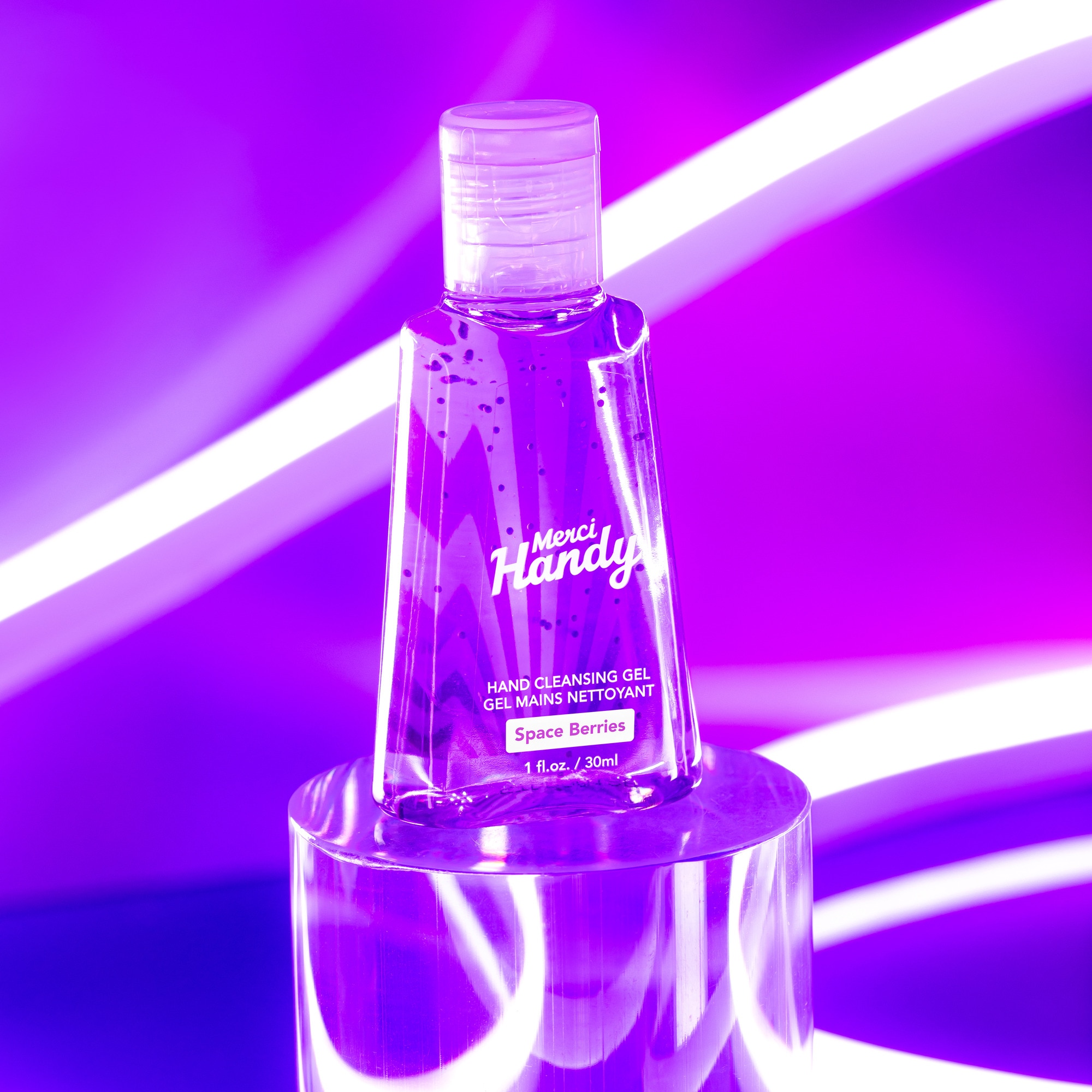 Gel mains nettoyant - space berries