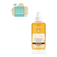 200ML VICHY CAPITAL SOLEIL Eau de protection solaire hâle sublimé SPF50  1 of 2 