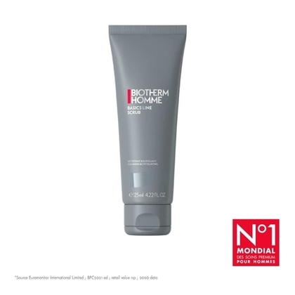 125ML BIOTHERM HOMME Gel nettoyant & exfoliant visage  1 of 2 