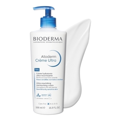 500ML BIODERMA ATODERM Crème ultra peaux sensibles & sèches - grand format  1 of 4 