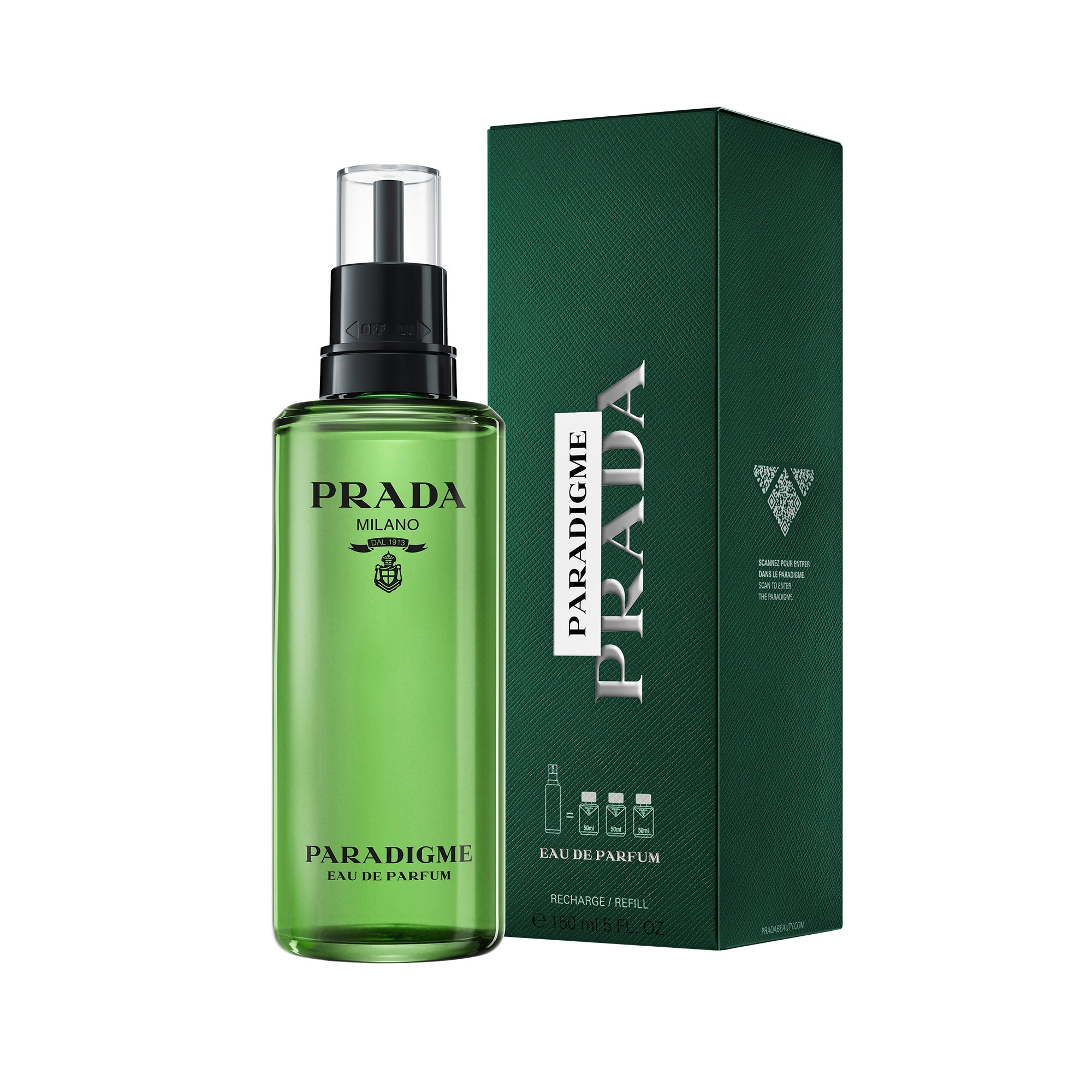 150ML Prada PARADIGME Eau de parfum - recharge  1 of 4 