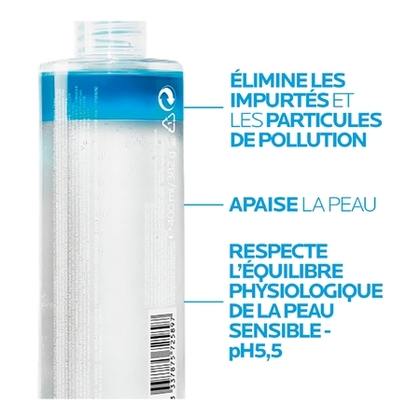 400ML LA ROCHE POSAY EAU MICELLAIRE ULTRA Eau micellaire biphasée peaux sensibles  1 of 4 