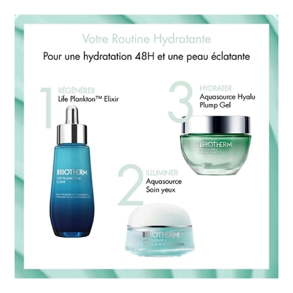 15ML BIOTHERM AQUASOURCE Gel contour des yeux lissant - éclat & hydratation  1 of 4 