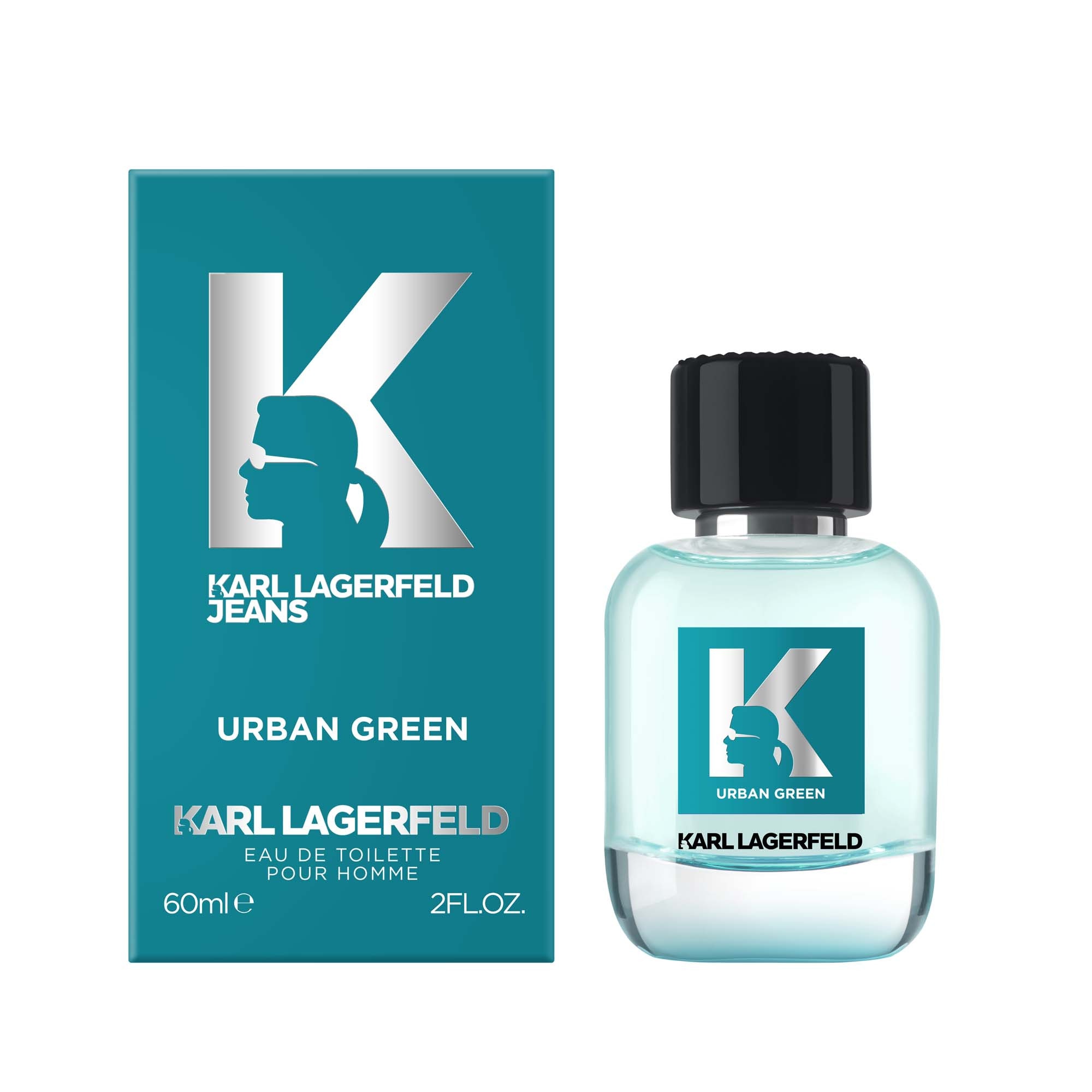 60ml KARL LAGERFELD KARL LAGERFELD JEANS Eau de parfum - urban green  1 of 2 