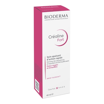 BIODERMA - Créaline - Crème Anti-inflammatoire Apaisante Visage - Peaux Sensibles - 40ml