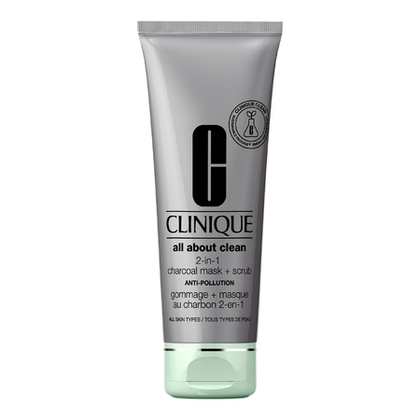 100ML Clinique ALL ABOUT CLEAN Gommage & masque au charbon 2-en-1  1 of 4 