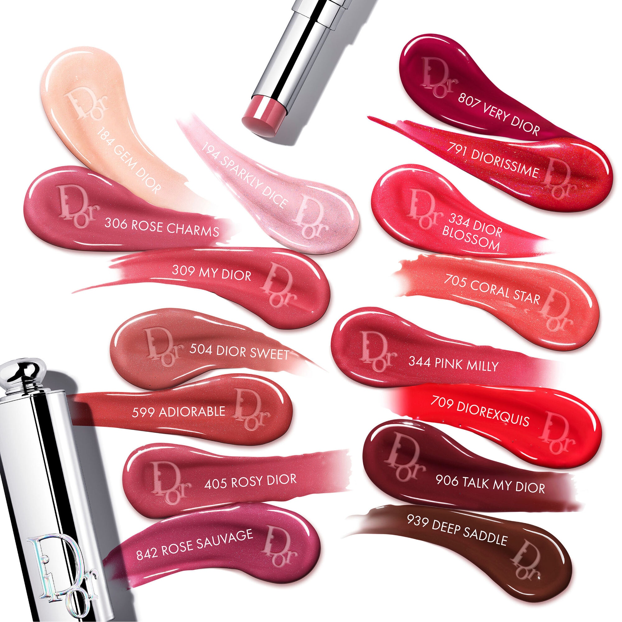  DIOR DIOR ADDICT GLASS LIPSTICK Gloss en stick ultra-brillant hydratant  1 of 4 