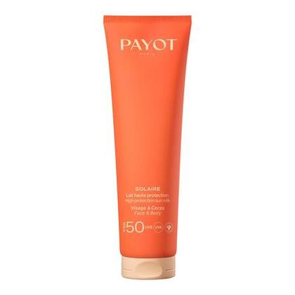 120ML PAYOT SOLAIRE Lait haute protection visage & corps spf50  1 of 3 