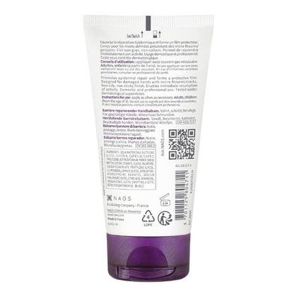 Crème main réparatrice - peaux abîmées