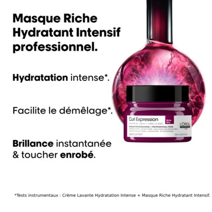 Masque riche hydratant intensif