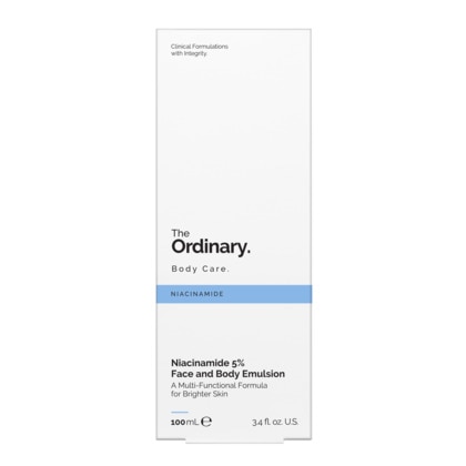 Émulsion visage et corps à la niacinamide 5%