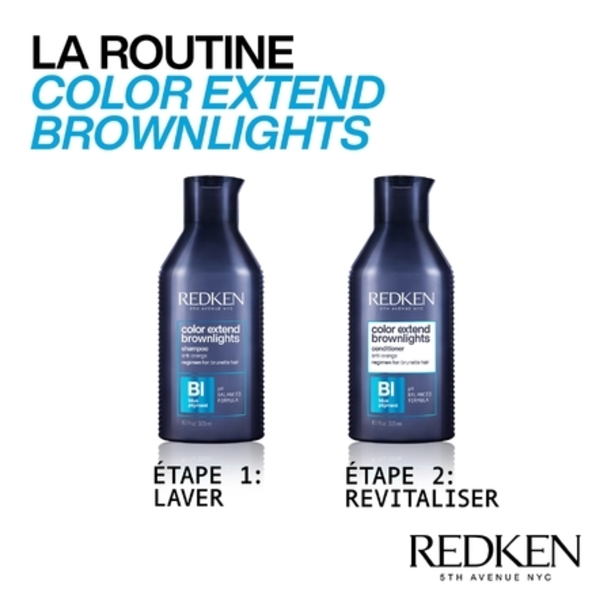 Après-shampoing neutralisant cheveux bruns