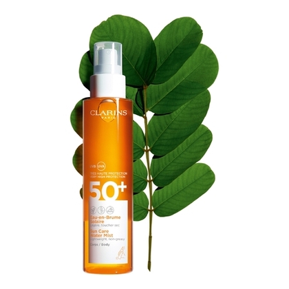 Eau en brume corps solaire SPF50+