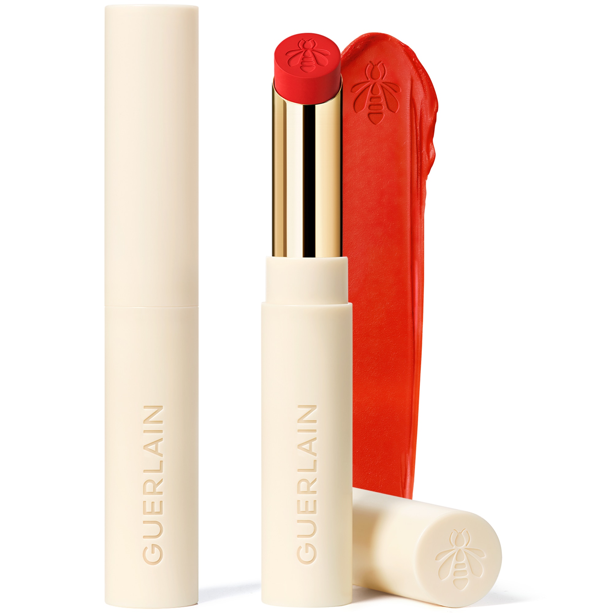 Guerlain - Kisskiss - Le Rouge À Lèvres Intense Au Miel - Recharge - 639 Tangerine Bloom
