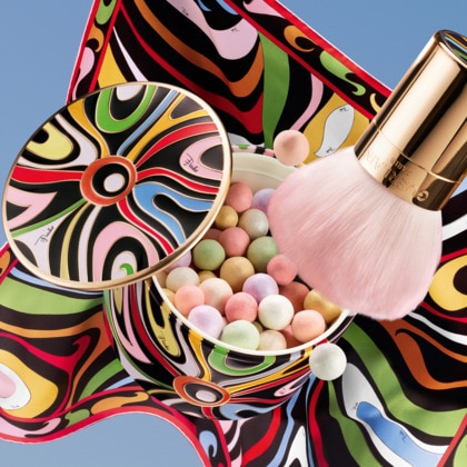  Guerlain MÉTÉORITES Marmo swirl brush pinceau poudre - édition limitée  1 of 4 