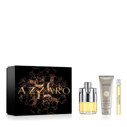  AZZARO WANTED Coffret eau de toilette + shampooing + vaporisateur voyage  1 of 4 
