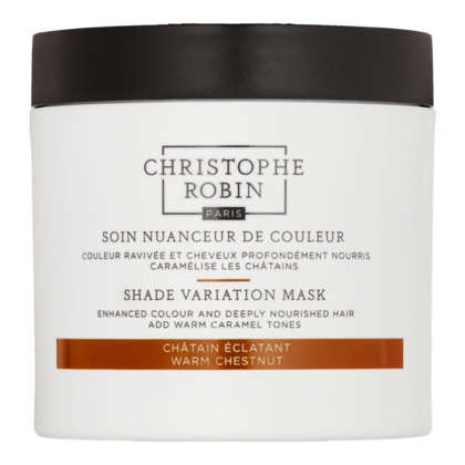 250ml CHRISTOPHE ROBIN SOIN NUANCEUR DE COULEUR Masque raviveur de châtain éclatant 1 of 4